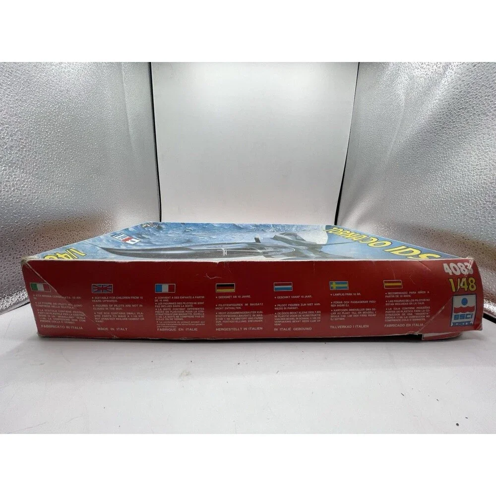 Vintage 1980s ESCI/ERTL 1:48 Panavia Tornado IDS Open Box Model Kit
